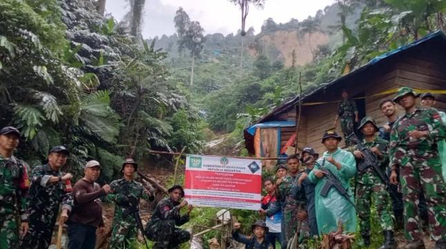 TNI AD dan Kemenhut Tertibkan Tambang Emas Ilegal di Taman Nasional Gunung Halimun Salak