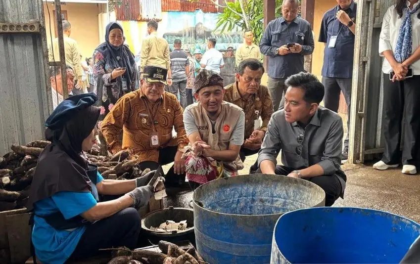 Gibran Dorong Olahan Singkong UMKM Salatiga Masuk Menu Program Makan Bergizi Gratis