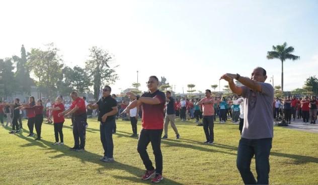 Kejuaraan Tarkam 2025 Resmi Dibuka di Gianyar, Pemerintah Dorong Pembudayaan Olahraga hingga Tingkat Desa