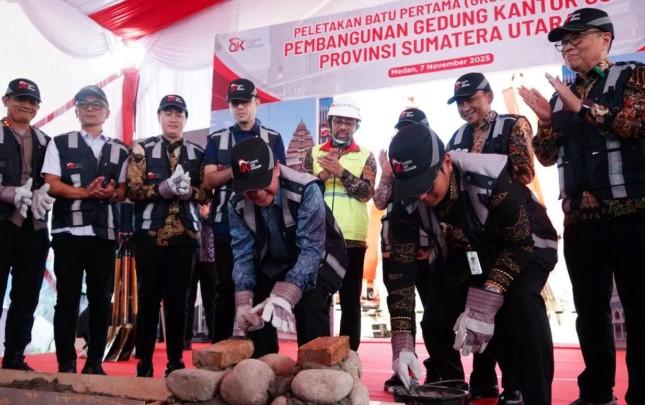 OJK Bangun Kantor Baru di Medan untuk Perkuat Layanan Jasa Keuangan dan Inklusi Keuangan Daerah