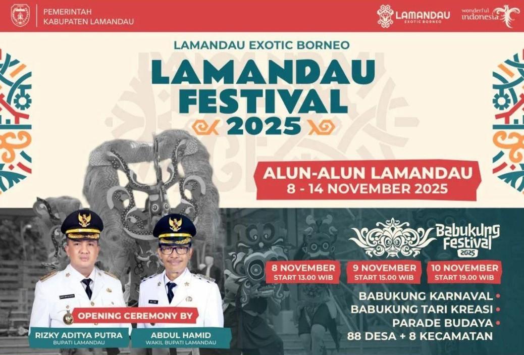 Festival Babukung dan Lamandau Expo 2025: Merawat Tradisi, Menyongsong Masa Depan