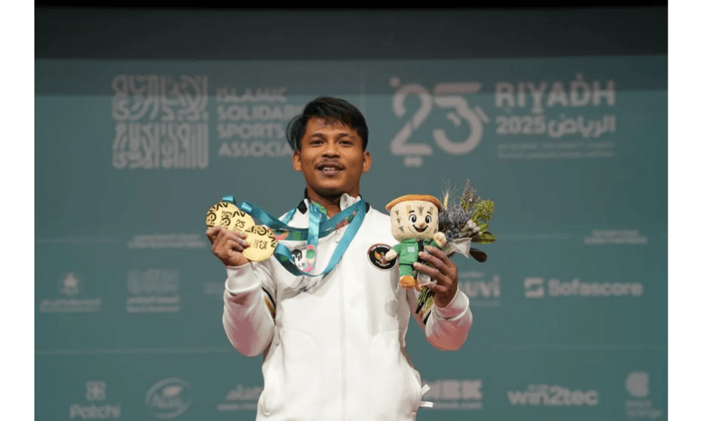 Muhammad Husni Sumbang Tiga Emas, Total Sembilan Medali Diraih Indonesia dari Angkat Besi di ISG 2025