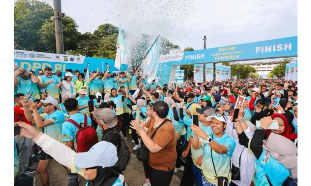 25 Ribu Peserta Ikuti Green Democracy Fun Walk, DPD RI Usung Demokrasi Berwawasan Lingkungan