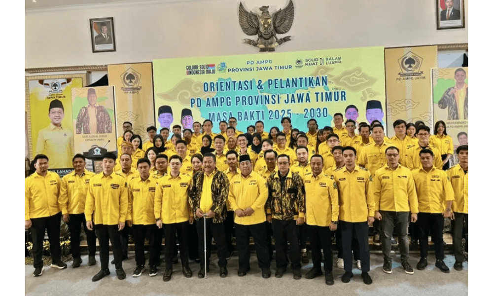 AMPG Jatim Ditarget Rekrut 100 Ribu Kader Muda Jelang Pemilu 2029