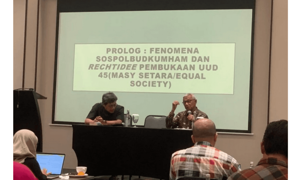 Busyro Muqoddas Tegaskan Pentingnya Jurnalisme Independen sebagai Pilar Demokrasi dalam Penyegaran Penguji UKW