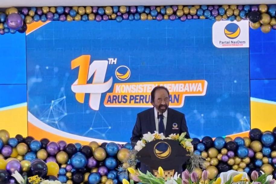 Surya Paloh Puji Kinerja Kader NasDem dan Targetkan Prestasi Lebih Besar di 2029
