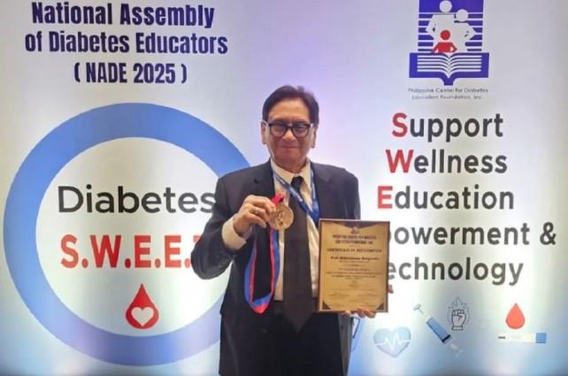 Profesor Sidartawan Soegondo Raih Penghargaan Internasional atas Dedikasi dalam Edukasi dan Penanganan Diabetes