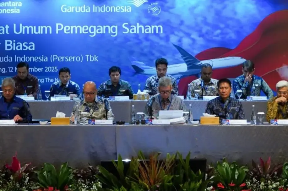 Garuda Indonesia Terima Penyertaan Modal Rp23,67 Triliun dari DAM untuk Perkuat Transformasi Bisnis