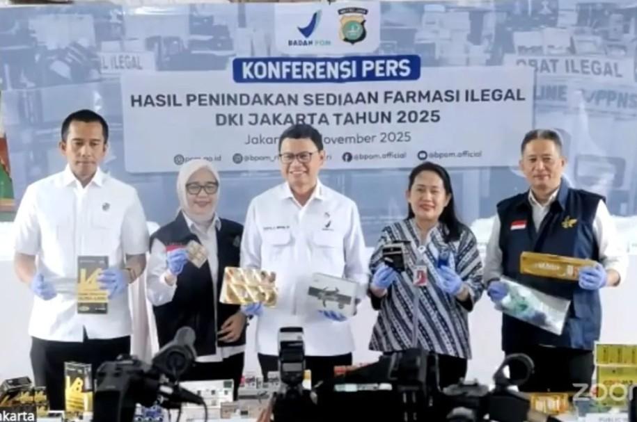 Gudang Obat Kuat Ilegal Beromzet Miliaran di Jakarta Barat Terbongkar, BPOM: Bahaya Bisa Sebabkan Kematian Mendadak
