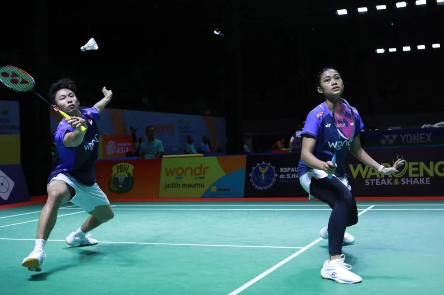 Ganda Campuran Indonesia Kenzie Yoe dan Luna Rianty Saffana Tembus Semifinal Indonesia International Challenge 2025 Usai Takl