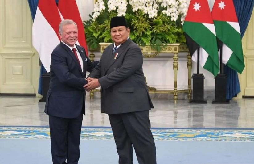 Raja Yordania Puji Kepemimpinan Prabowo, Nilai Indonesia Menuju Arah yang Sangat Baik
