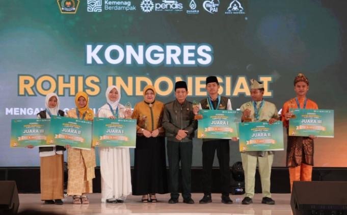 Pengumuman Pemenang Lomba Semarak Kongres Rohis Nasional I 2025, Kementerian Agama Apresiasi Generasi Muda Islami