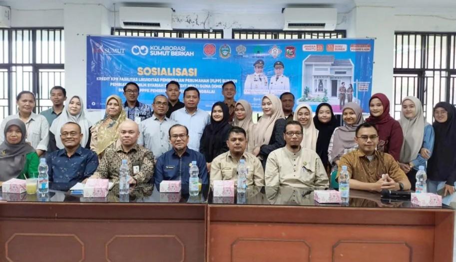 Hunian Layak Terjangkau Hadir di Tanjung Balai, Bank Sumut Siapkan Pembiayaan 300 Unit hingga 2026