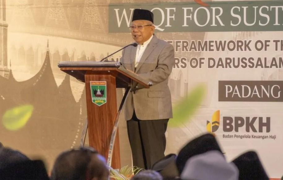 Pengelolaan Tanah Wakaf Dinilai Masih Minim, Ma’ruf Amin Dorong Pembentukan Lembaga Katalis