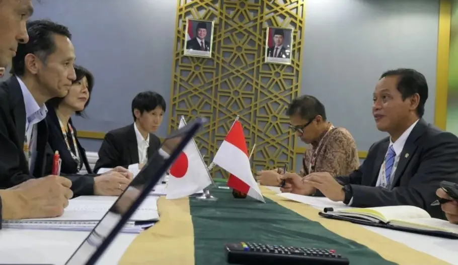 Kerja Sama Kredit Karbon Indonesia-Jepang Berlanjut, Menteri Hanif Temui Wakil Menteri Jepang di COP30