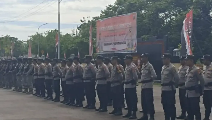 Pengamanan Ketat di Freeport: 758 Personel Dikerahkan Amankan Obyek Vital Nasional di Mimika