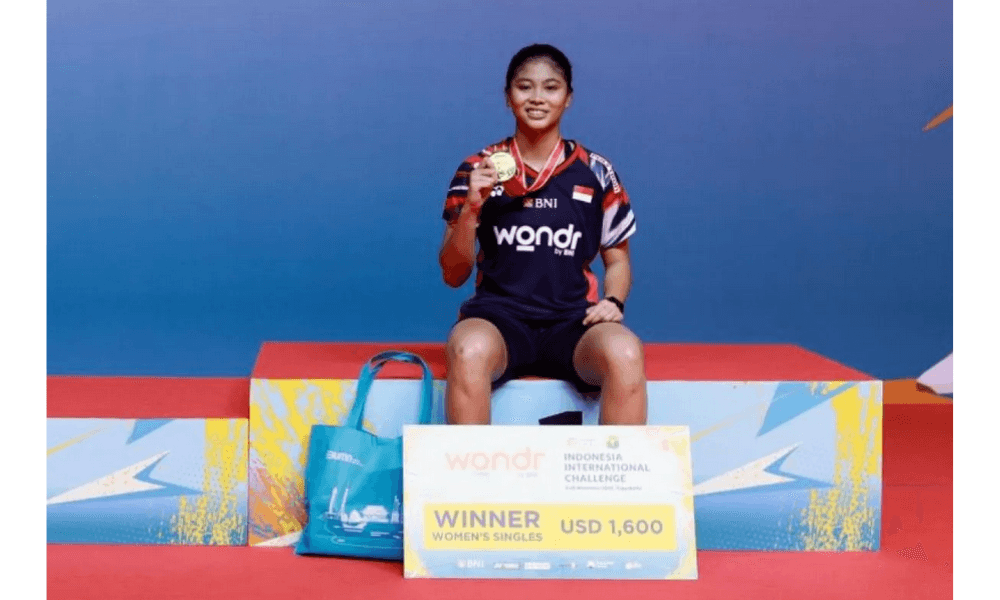 Thalita Ramadhani Juara Tunggal Putri Indonesia International Challenge 2025 Usai Kalahkan Mutiara Ayu