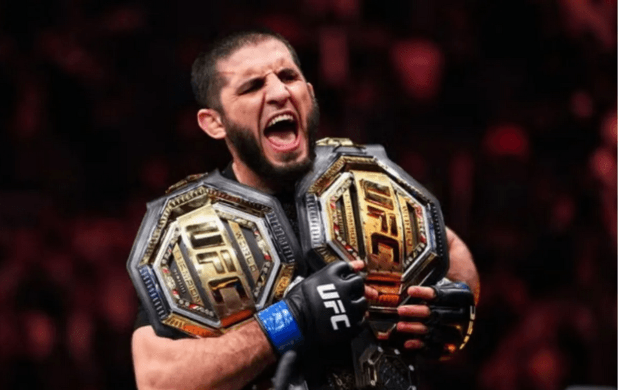 Islam Makhachev Rebut Gelar Juara Kelas Welter UFC Usai Kalahkan Jack Della Maddalena di UFC 322