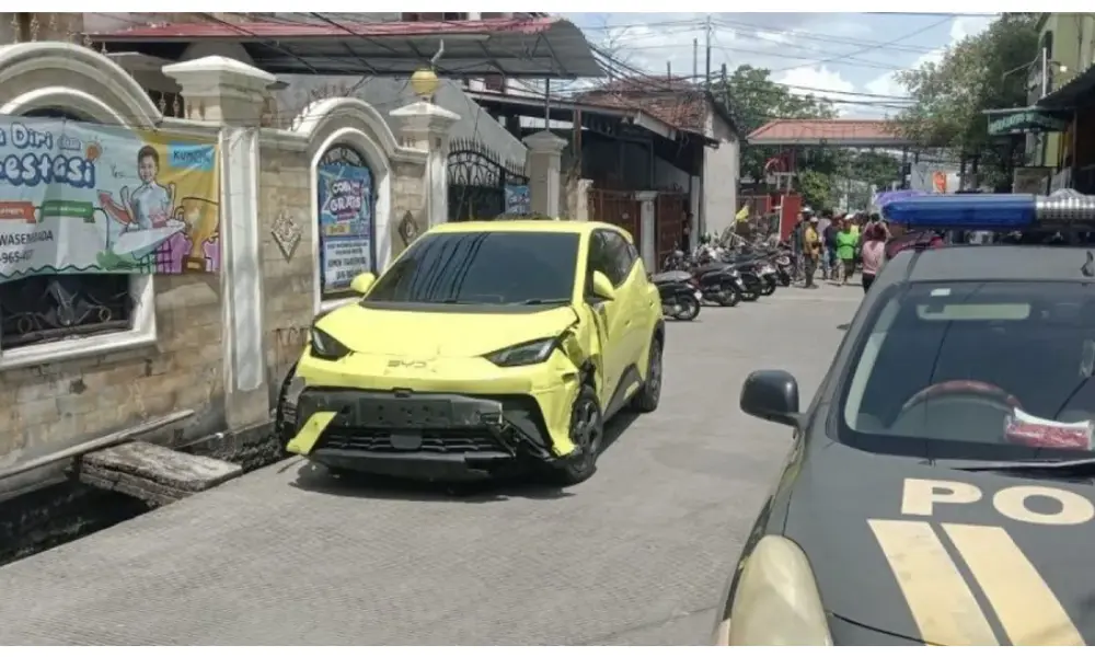 Kecelakaan Libatkan Mobil Listrik dan Pejalan Kaki di Tanjung Priok, Lima Orang Luka-Luka