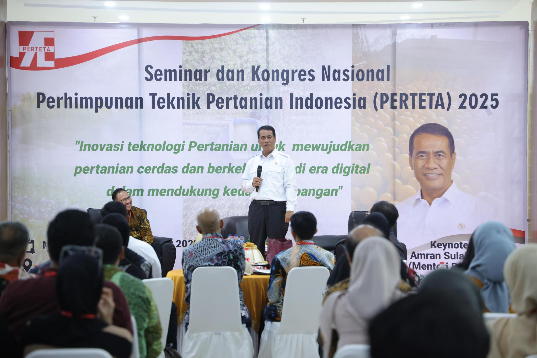 Sukses Wujudkan Surplus Beras 2025, PERTETA Nobatkan Mentan Amran sebagai Bapak Swasembada Pangan Nasional
