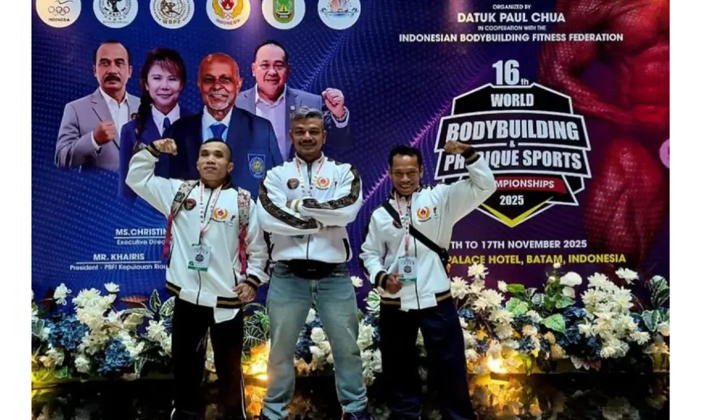 Atlet Binaraga DKI Jakarta Raih Dua Perunggu di Kejuaraan Dunia Binaraga 2025 di Batam