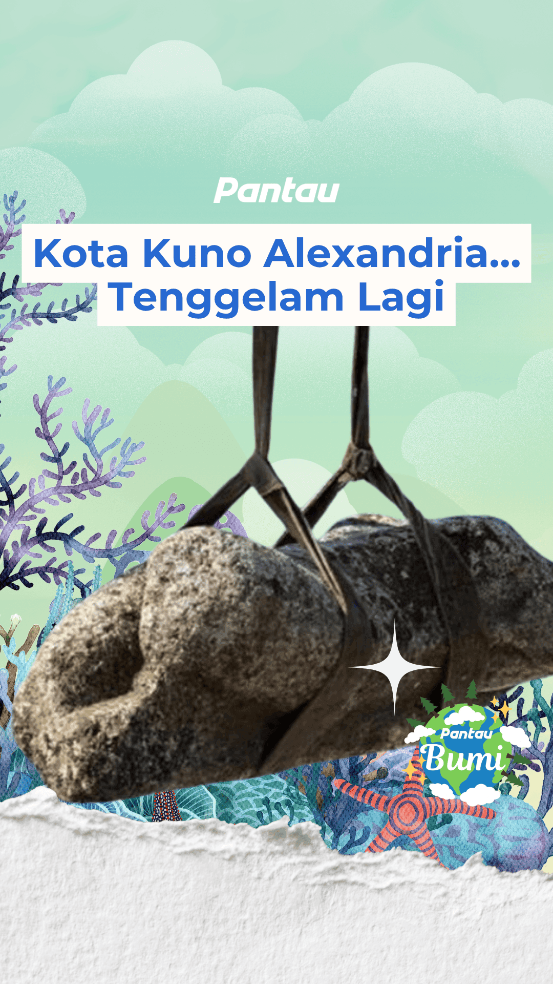 KOTA KUNO ALEXANDRIA.. TENGGELAM LAGI