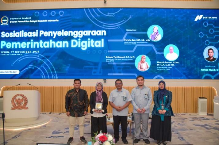 Setjen DPR Tegaskan Transformasi Menuju Pemerintahan Digital Harus Dimulai dari Mindset dan Budaya Kerja