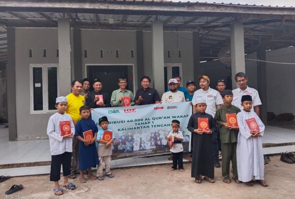 Wakil Bupati Lamandau Dukung Distribusi 40.000 Mushaf Al-Qur’an di Kalimantan Tengah