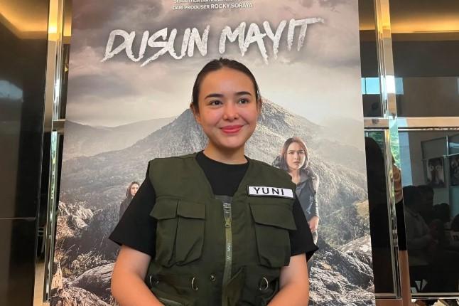 Amanda Manopo Belajar Banyak Tentang Pendakian Gunung Selama Syuting Film "Dusun Mayit" di Gunung Welirang