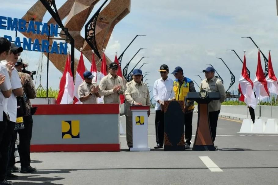 Presiden Prabowo Resmikan Jembatan Kabanaran, Simbol Historis dan Akselerator Ekonomi Selatan Jawa