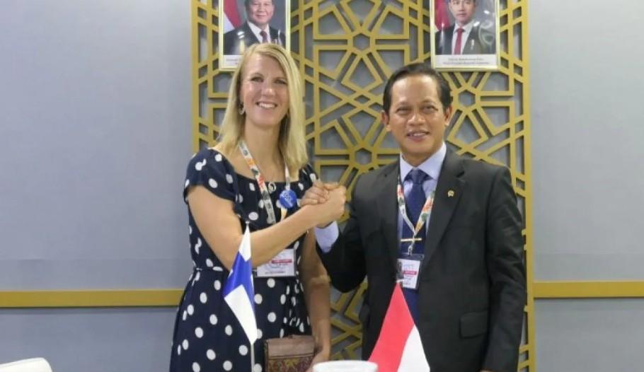 Indonesia dan Finlandia Perkuat Kerja Sama Lingkungan di COP30: Fokus Penanganan Danau hingga Pasar Karbon