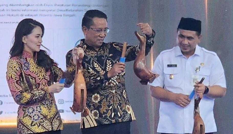 Menkum Resmikan 8.563 Posbankum di Jateng, Dukung Penyelesaian Sengketa Melalui Keadilan Restoratif