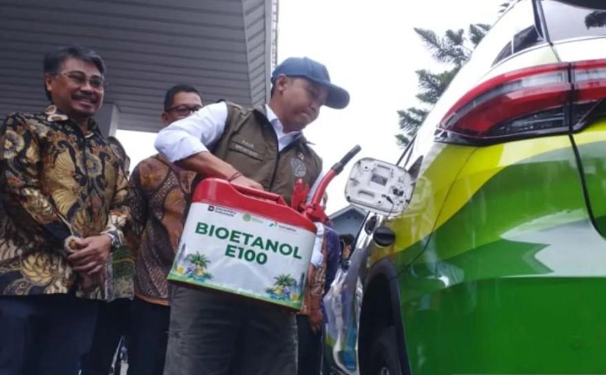 Pemerintah Resmikan Pabrik Bioetanol Aren di Kamojang, Target Produksi Dimulai April 2026