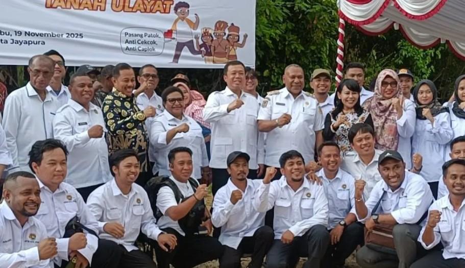 Pemerintah Resmikan Kepemilikan Sah 16 Hektare Tanah Adat Skouw Yambe di Jayapura