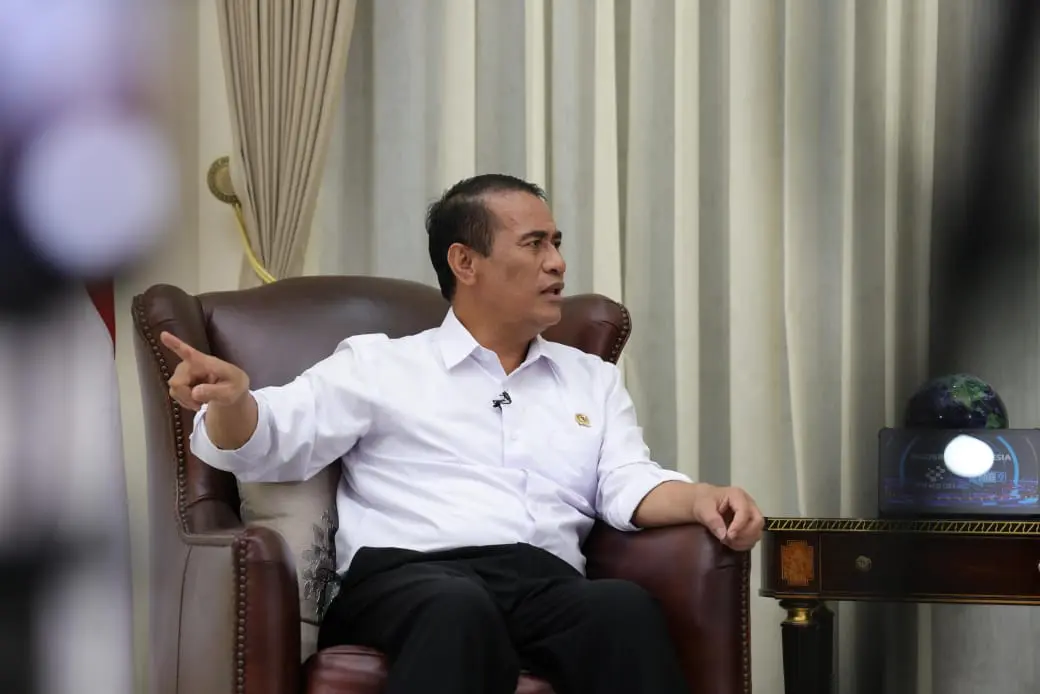 Sektor Pertanian Melesat, Mentan Amran: Berkat Kebijakan Spektakuler Presiden Prabowo