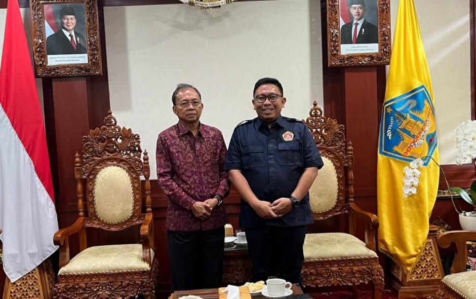 Karang Taruna Nasional Temui Gubernur Bali, Bahas Revitalisasi dan Sinergi dengan STT Desa Adat