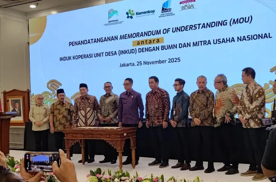 Pemerintah Percepat Integrasi Satu Data Indonesia Lewat MoU INKUD dan BUMN untuk Majukan Ekonomi Desa