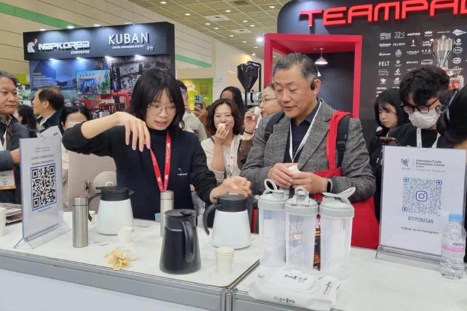 Indonesia Catat Potensi Transaksi Rp52,47 Miliar di Pameran Internasional Cafe Show 2025 di Korea Selatan