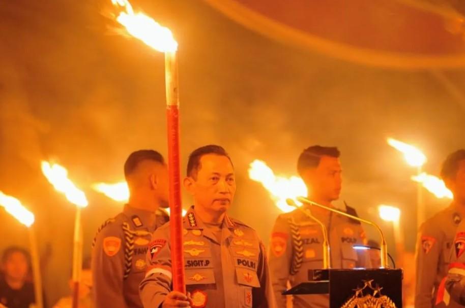 Kapolri Tegaskan Komitmen Moral Polri dalam Renungan Ksatria Bhayangkara di Cikeas