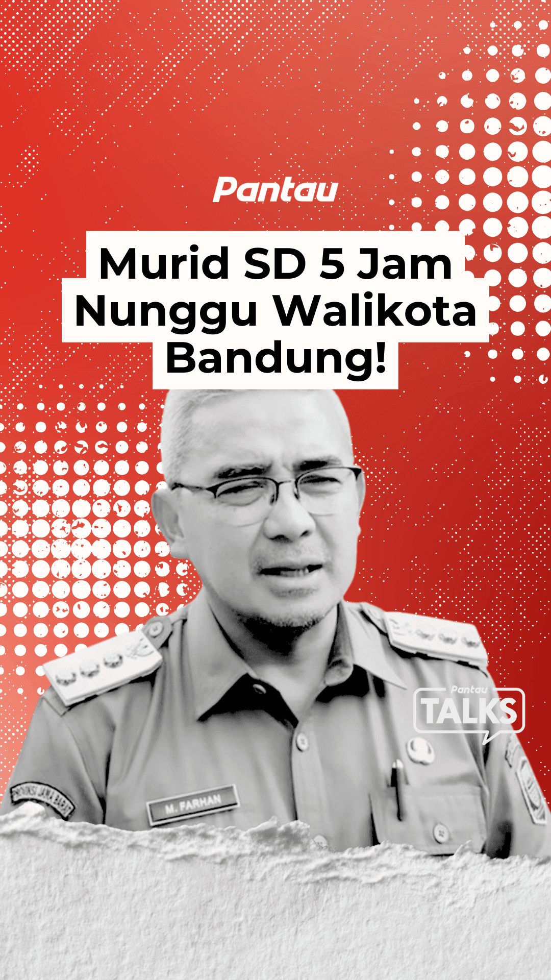 MURID SD 5 JAM NUNGGU WALIKOTA BANDUNG!