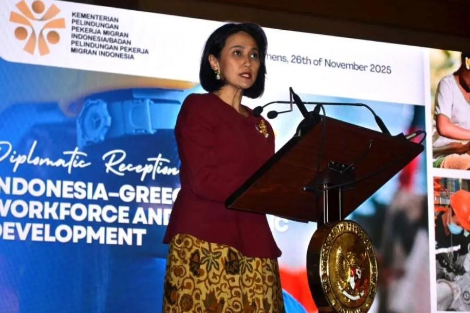 Promosikan Tenaga Kerja Terampil, KP2MI Dorong Kerja Sama Indonesia–Yunani di Athena
