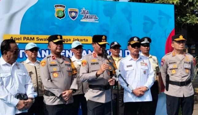 Polda Metro Jaya Gelar Apel PAM Swakarsa Jelang Natal dan Tahun Baru, Siap Hadapi Bencana dan Gangguan Keamanan