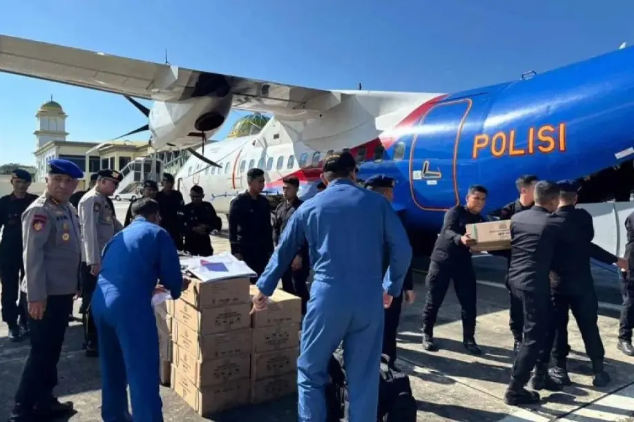Bantuan 2,5 Ton dari Mabes Polri Tiba di Aceh untuk Korban Banjir dan Longsor