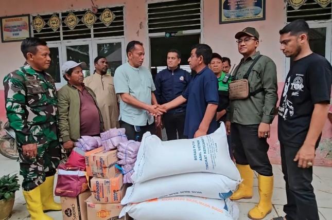 Pemkot Lhokseumawe Salurkan Bantuan Masa Panik dan Obat-obatan untuk Korban Banjir di Muara Satu
