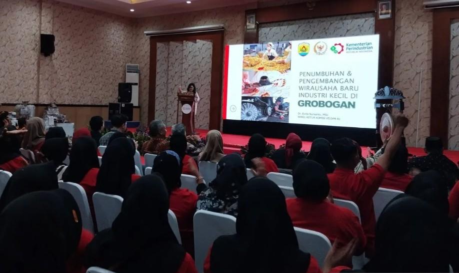 Evita Nursanty Dorong Wirausaha Baru Grobogan Lewat Bimtek Industri Kecil dan Menengah