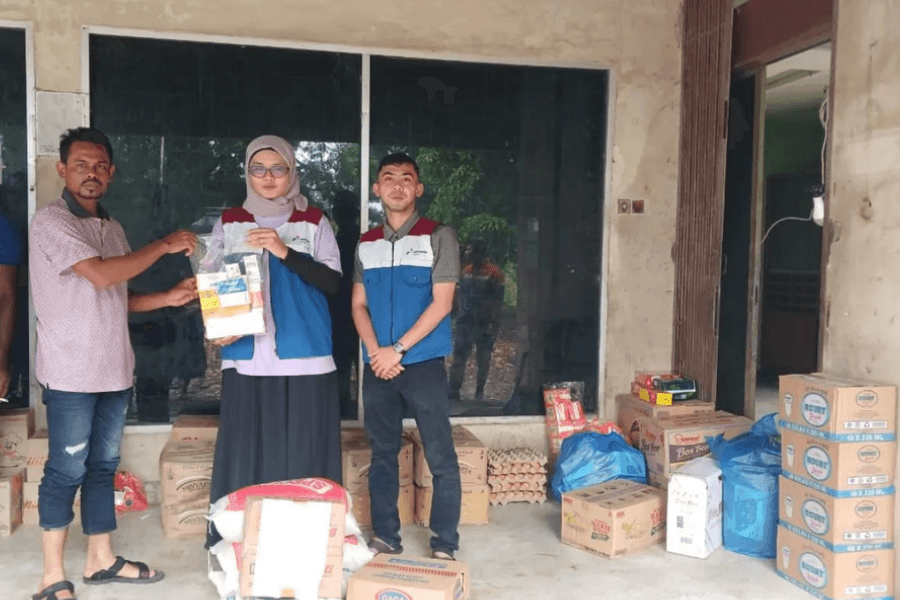 Pertamina Hulu Energi Salurkan Bantuan Tanggap Darurat Banjir dan Longsor di Sumatera Lewat Satgas Nataru