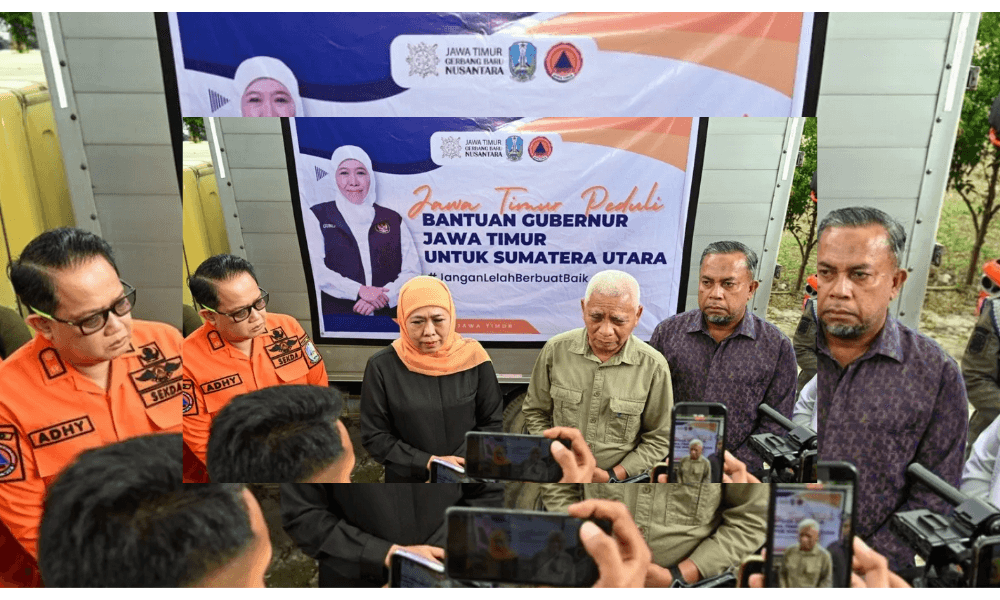 Pemprov Jatim Kirim Bantuan untuk Korban Bencana di Sumut, 166 Orang Meninggal dan 143 Hilang