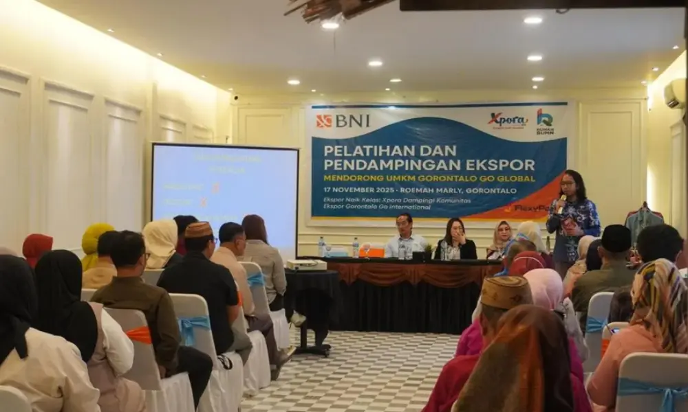 BNI Latih UMKM Gorontalo untuk Ekspor Global Lewat Program Xpora