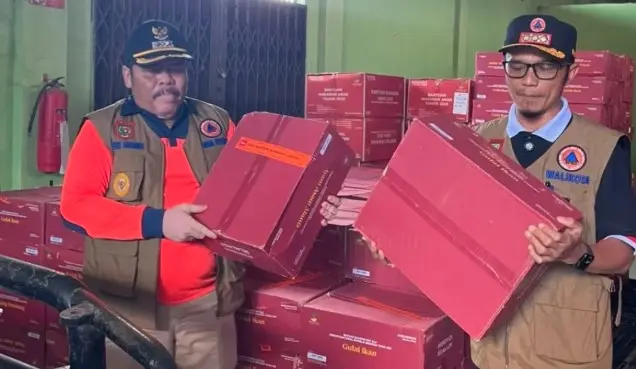 Pemkot Subulussalam Terima 2.700 Paket Makanan Siap Saji dari Kemensos untuk Korban Banjir