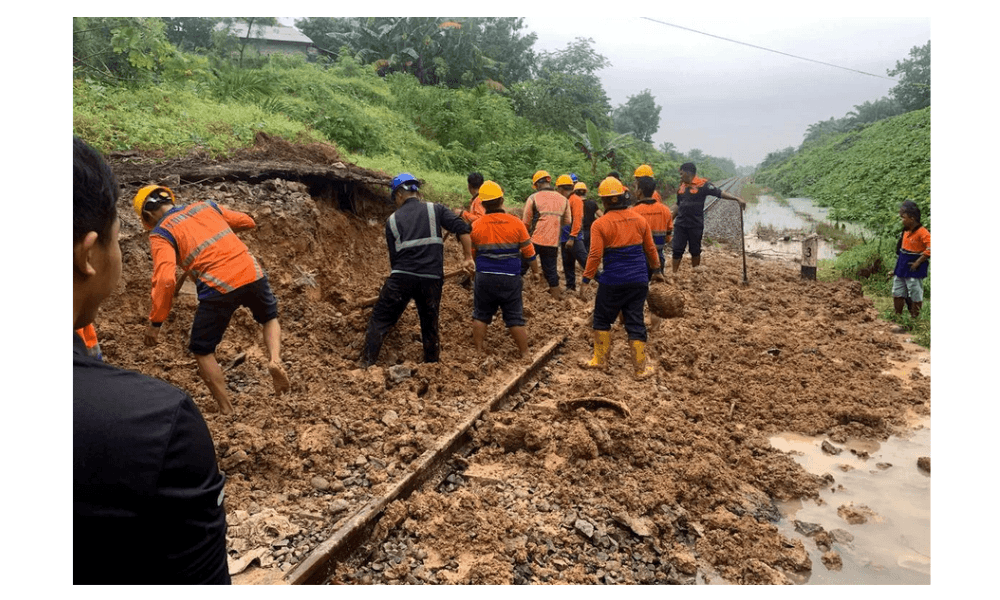 Kemenhub Rehabilitasi Jalur Kereta Terdampak Banjir dan Longsor di Aceh, Sumatera Barat, dan Sumatera Utara